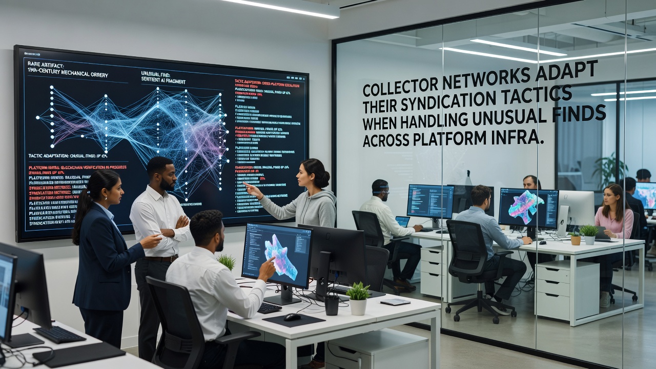 Teams reviewing syndication workflows for rare collector items after infrastructure updates